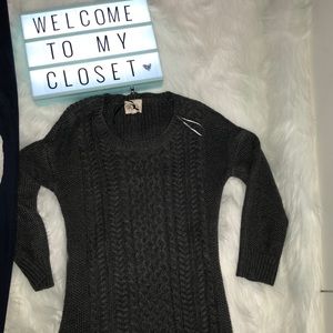 Sweatshirt bodycon dress